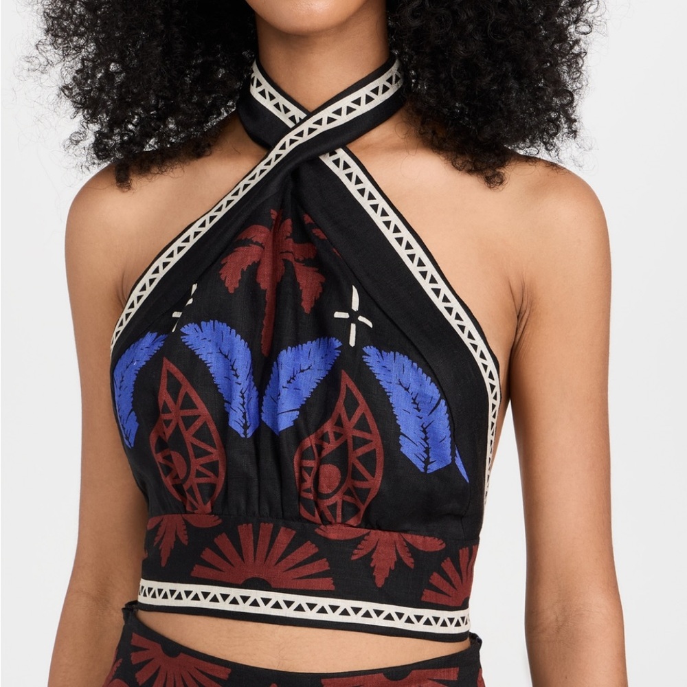 NWT Johanna Ortiz Grateful Warrior crop top